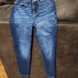 American Eagle Outfitters High Rise Blue Jeans